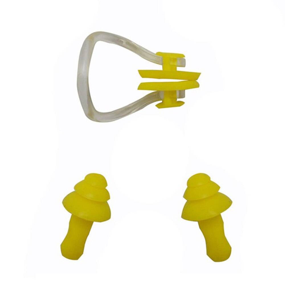 1 Pairs Waterproof Swimming Silicone Swim Earplugs for Adult Swimmers Children Diving Soft Anti-Noise Ear Plug: B