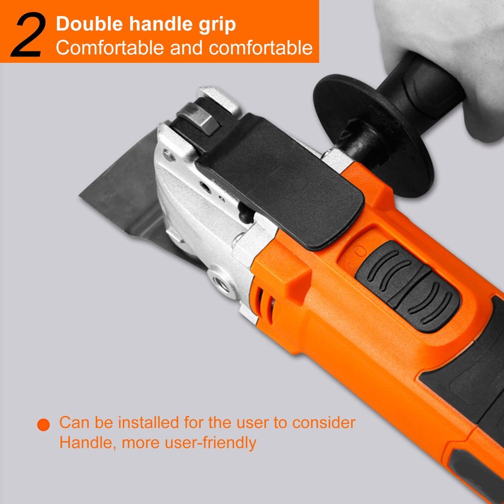 Electric Cutter Trimmer Multi-Function Woodworking Oscillating Tools Electric Saw Renovator Tool 350W Multimaster