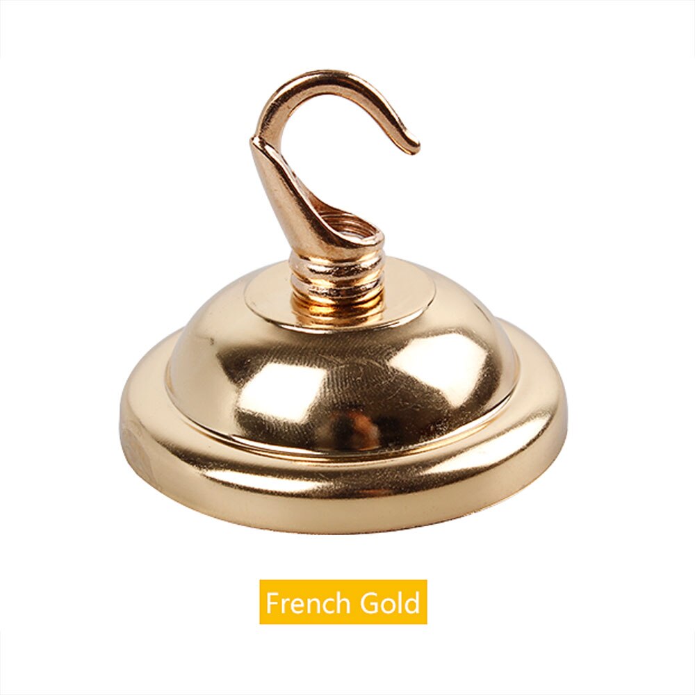Części do żyrandola Vintage uchwyt sufitowy pokrywka sufitowa haczyk wisiorek dekoracja lampy Metal do lekkiego montażu panelu podstawy: French Gold / 5PCS