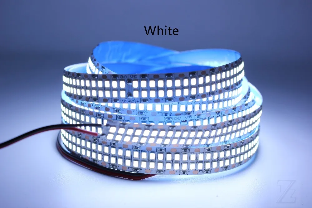 1/2/3/4/5M Led Strip 2835 240Leds/M 480Leds/M DC12V Hoge Helderheid 2835 Flexibele Led Light Warm Wit/Wit 5 M/partij