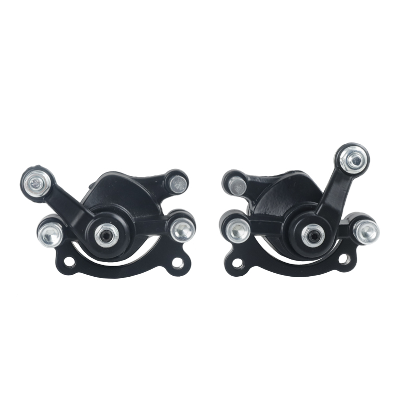 Accesorios de disco de freno para motocicleta, pinza de freno mecánica pequeña de cuatro ruedas de dos tiempos para Mini Scooter todoterreno de 49CC