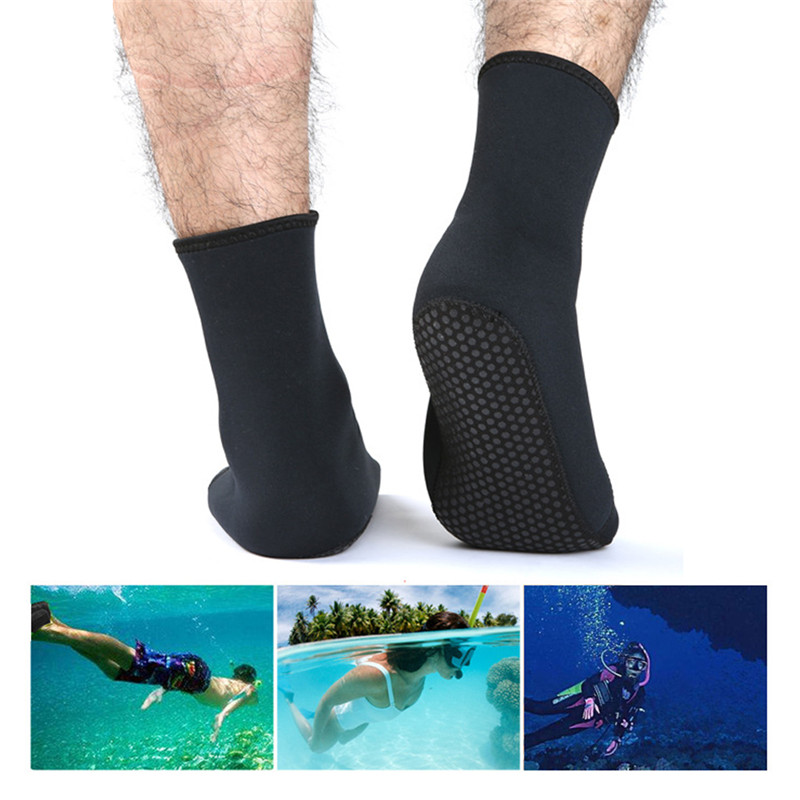 Duiksokken strandlaarzen wetsuit anti-kras antislip warmer zwemmen aan zee 3mm dikke warme snorkelschoenen duiken