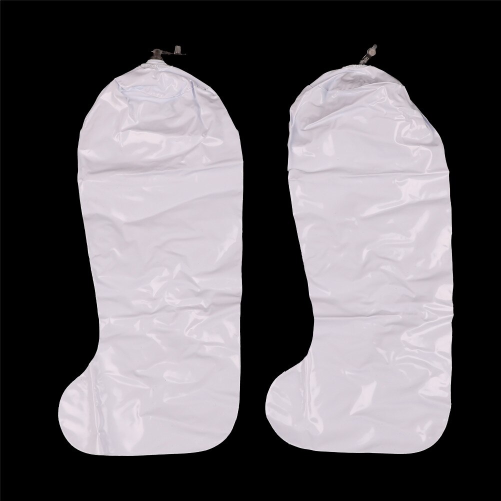 2pz Gonfiabile Utile Lunghi Stivali Scarpe Supporto Del Basamento Barella Supporto plasmatore di Plastica Caldo Scarpa Gancio