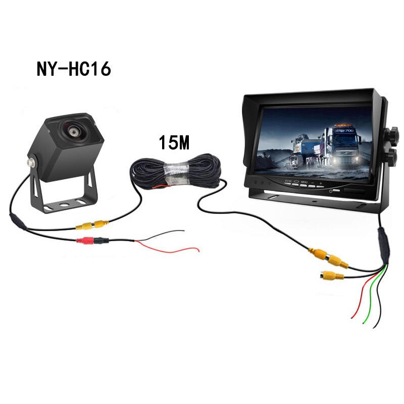 Bilvisningskamera high definition 7 tommer digital lcd bilskærm,, ideel til dvd, videobåndoptager skærm, køretøjskameraer bilelektronik