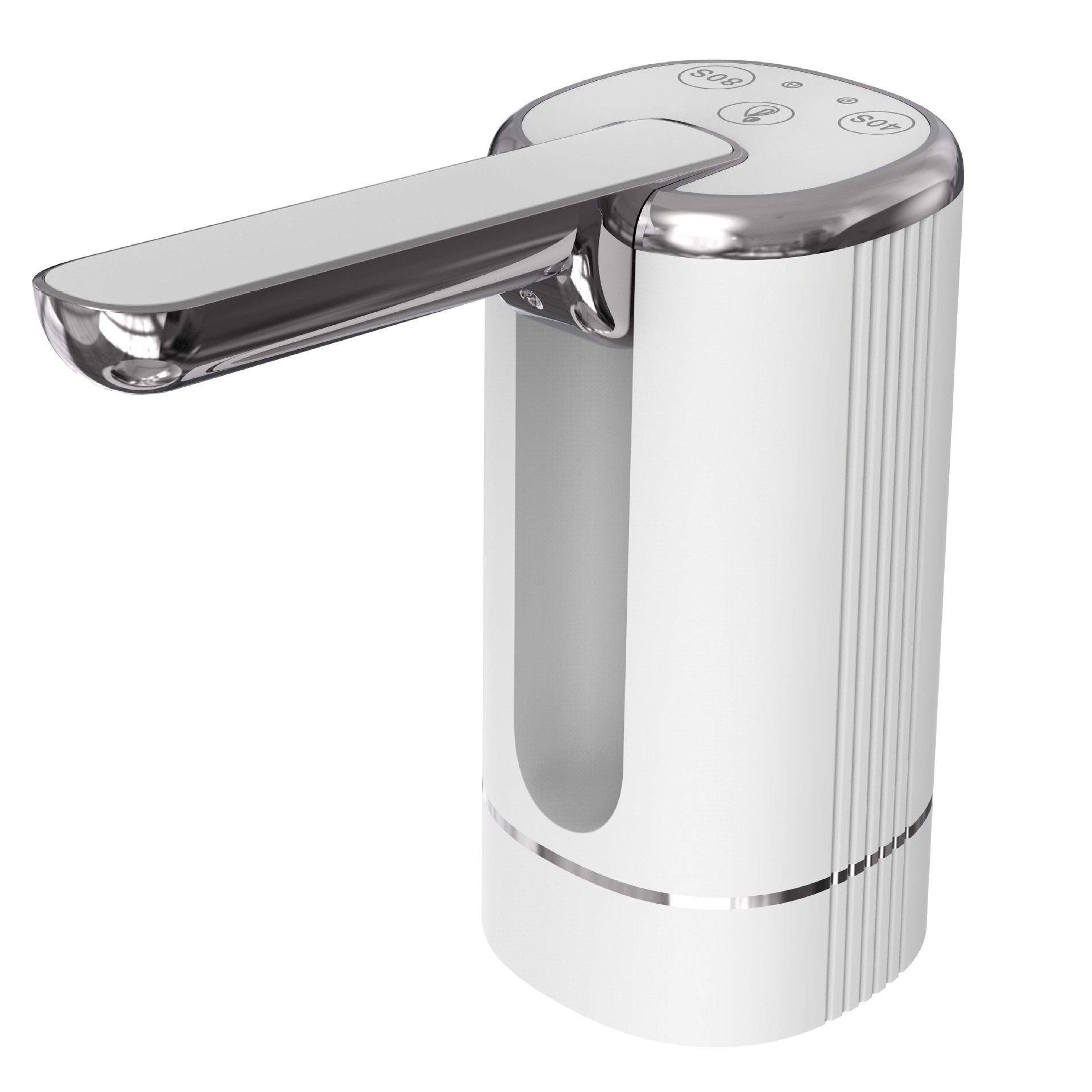 Wasserspender-Flaschenpumpe, elektrische Wasserpumpe für universelle Flaschen von 2–5 Gallonen, tragbarer Trinkwasserspender mit USB-Aufladung