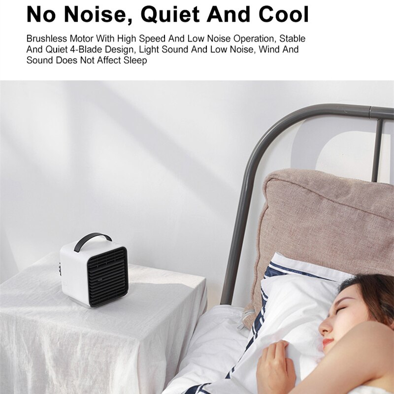 mini anion wentylator klimatyzacji ambona chłodnica chłodzenie przenośny klimatyzator fajne chłodzenie letni wentylator robić sypialni domu