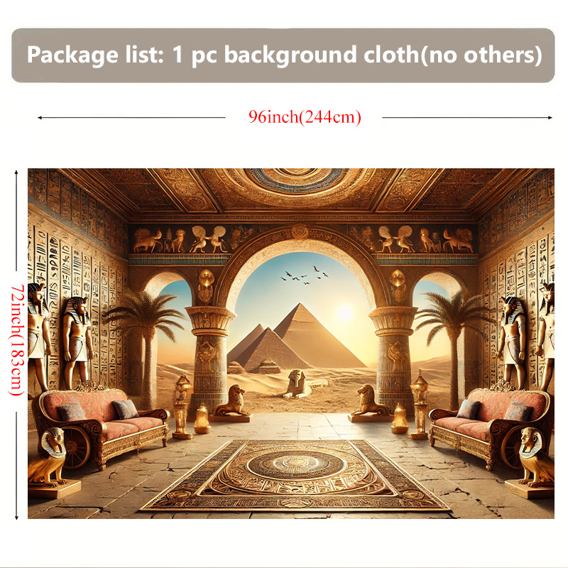 Scenery of the ancient Egyptian pyramids, suitable for wall decoration in living rooms, bedrooms and offices - S