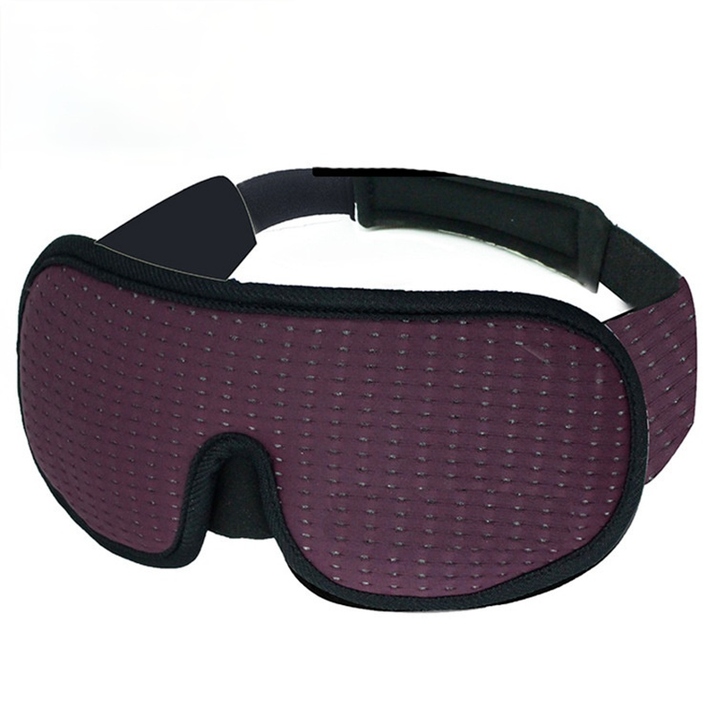 3D Sleeping Mask Block Out Light Soft Padded Sleep Mask For Eyes Shade Blindfold Sleeping Aid Face Mask Eyepatch