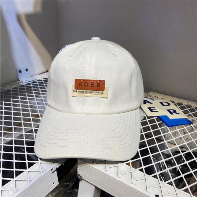 2021SS ADER ERROR Layered Label Hats Summer Men Women 1:1 Adererror Baseball Caps 4 Colors Adjustable ADER Hat: 11