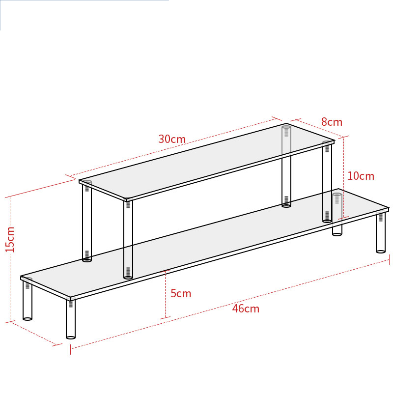 Clear Acryl Display Riser Stand Voor Funko Pop Cijfers, Cupcake Cosmetische Parfum Klei Pop Sieraden Voor Display Stand Organizer