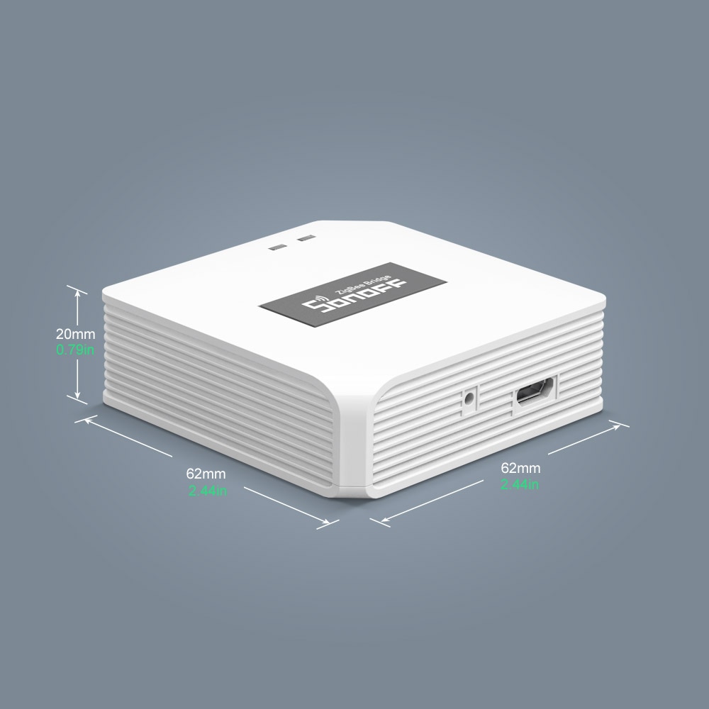 SONOFF ZBBridge Smart Zigbee Bridge Zigbee 3.0 APP Wireless Remote Controller Smart Home Bridge Works With Alexa Google Home