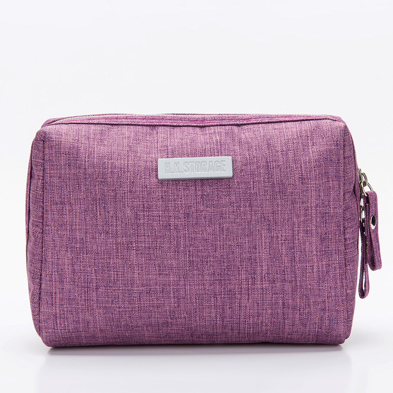 Kosmetikerin Eitelkeit Necessaire Reise Frauen Reisen Kultur waschen machen hoch Lagerung Bausatz machen-hoch fallen Kosmetik Tasche Organizer Zubehör: Lila