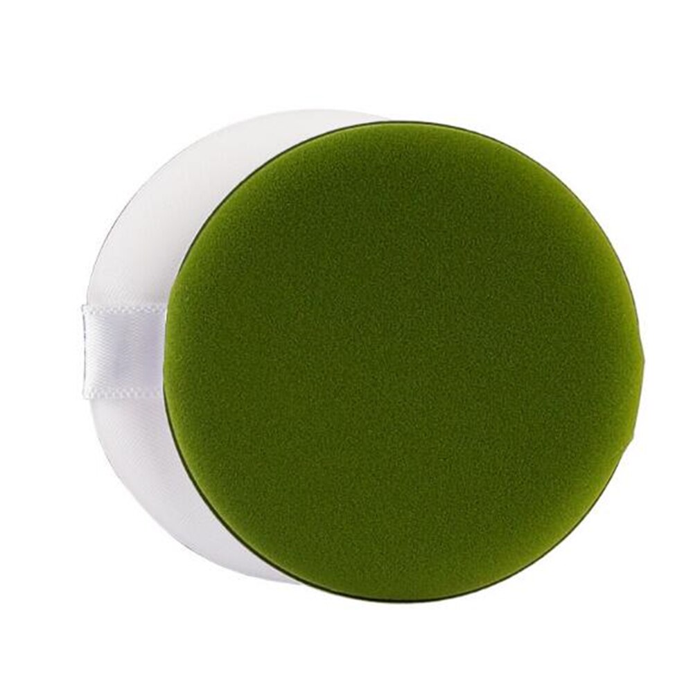 10Pcs Professionele Ronde Vorm Facial Powder Puff Soft Make Foundation Draagbare Zachte Cosmetische Puff Make-Up Foundation Tool: Matcha Green