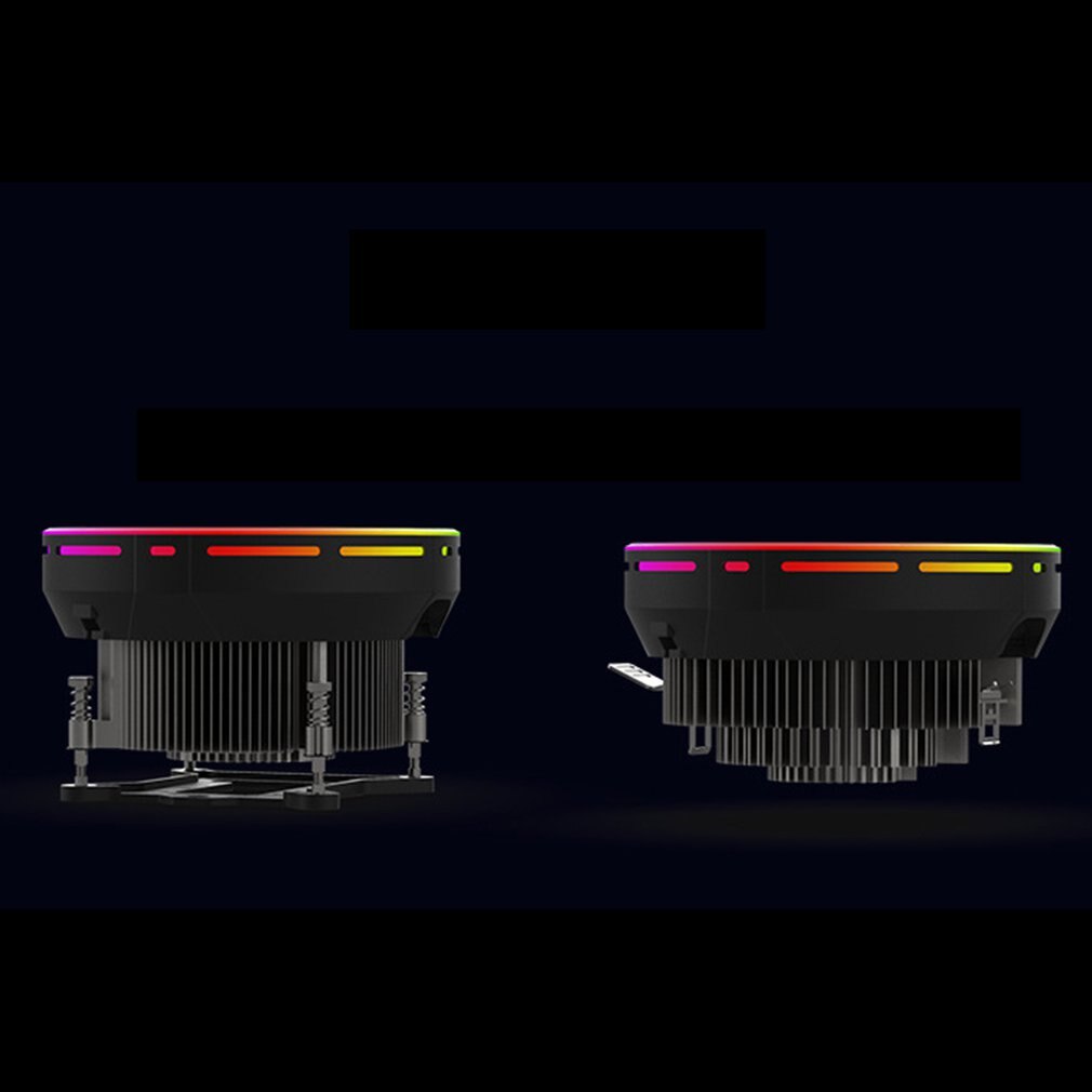 CPU computer colorful cooling fan-Suzaku popular version static lighting effect aluminum material Cooling fan radiator