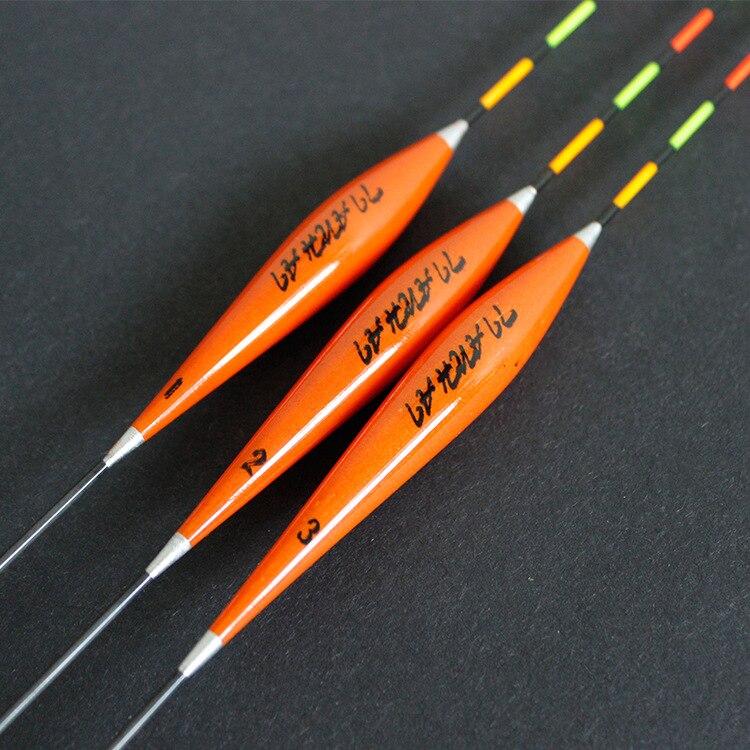 1 Pcs Fishing Float Bobber Hoge Gevoeligheid Float Gemarkeerd Bold Staart Spar Hout Fluorescerende Vissen Licht Float Vissen Accessoires: 8  Tianhai plus 2