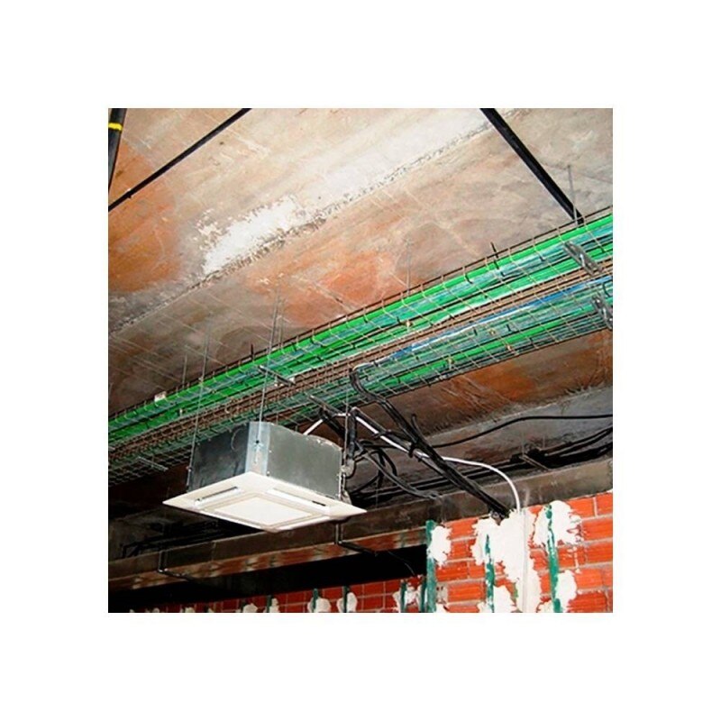 Comprimento de aço galvanizado metálico 20x10 do perfil 2000pb do zelo 2000pb 2 mts (recipiente 20 ud)