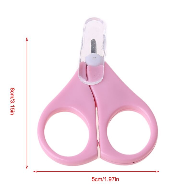 Stainless Steel Safety Nail Clippers Scissors Cutter For Newborn Baby Convenient