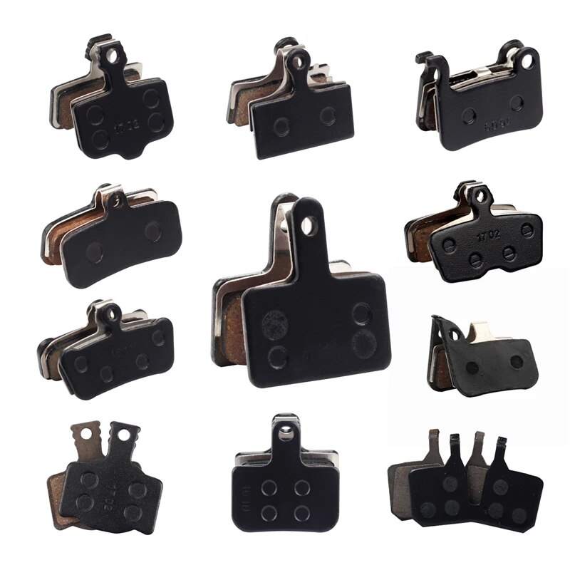 4 Paar Fahrrad MTB Halbmetallische Scheibenbremsbeläge für Shimano B01S G01S A01S XTR XT SLX Deore Sram Guide Level HRD Red Etap Magura