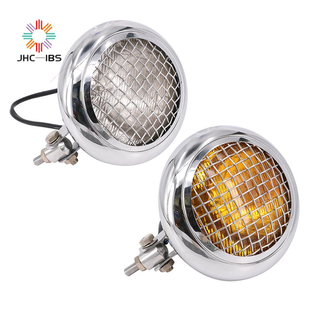 Motorcycle Universal Headlight Headlamps Head Lights Assembly Lamp Headlamp For Harley Chopper Bobber Cafe Racer Motorbike