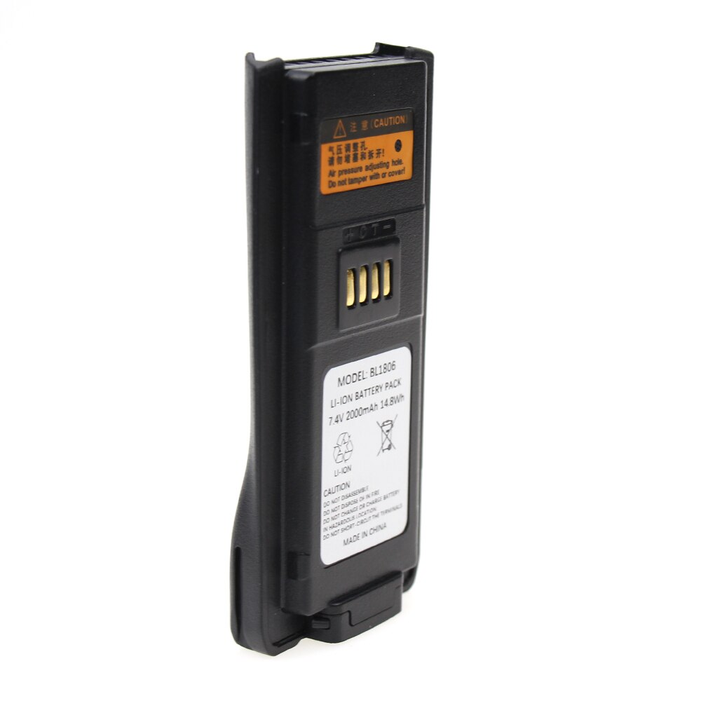 2000mAh HYT BL1806 BL2505 Batteria Per Hytera HYT PT580 PT580H PT580H Plus Two Way Radio Batteria