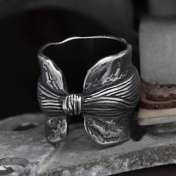 Rostfritt stål viking enkel ring vintage hammare retro punk klassisk ring manliga finger kärlekssmycken för mannen