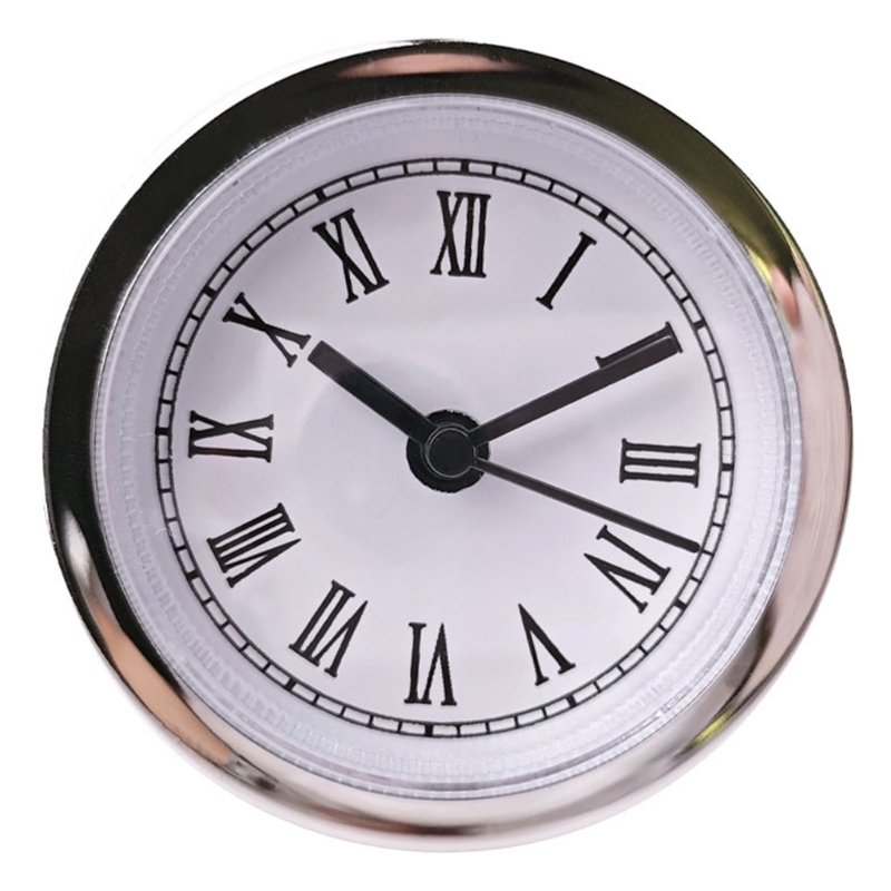 Small Quartzs Clock Movement Insert 60mm Round Rom... – Grandado