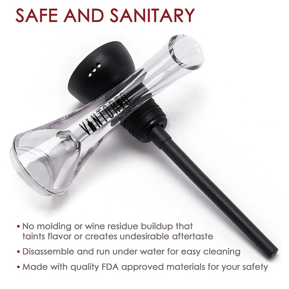 1pc Aerating Pourer Decanter Wine Aerator Spout Pourer Portable Wine Aerator Pourer Wine Accessories #T2P