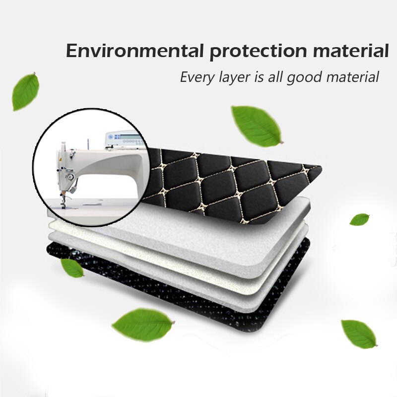 Car trunk mat for Ford Mustang cargo liner carpet interior accessories cover