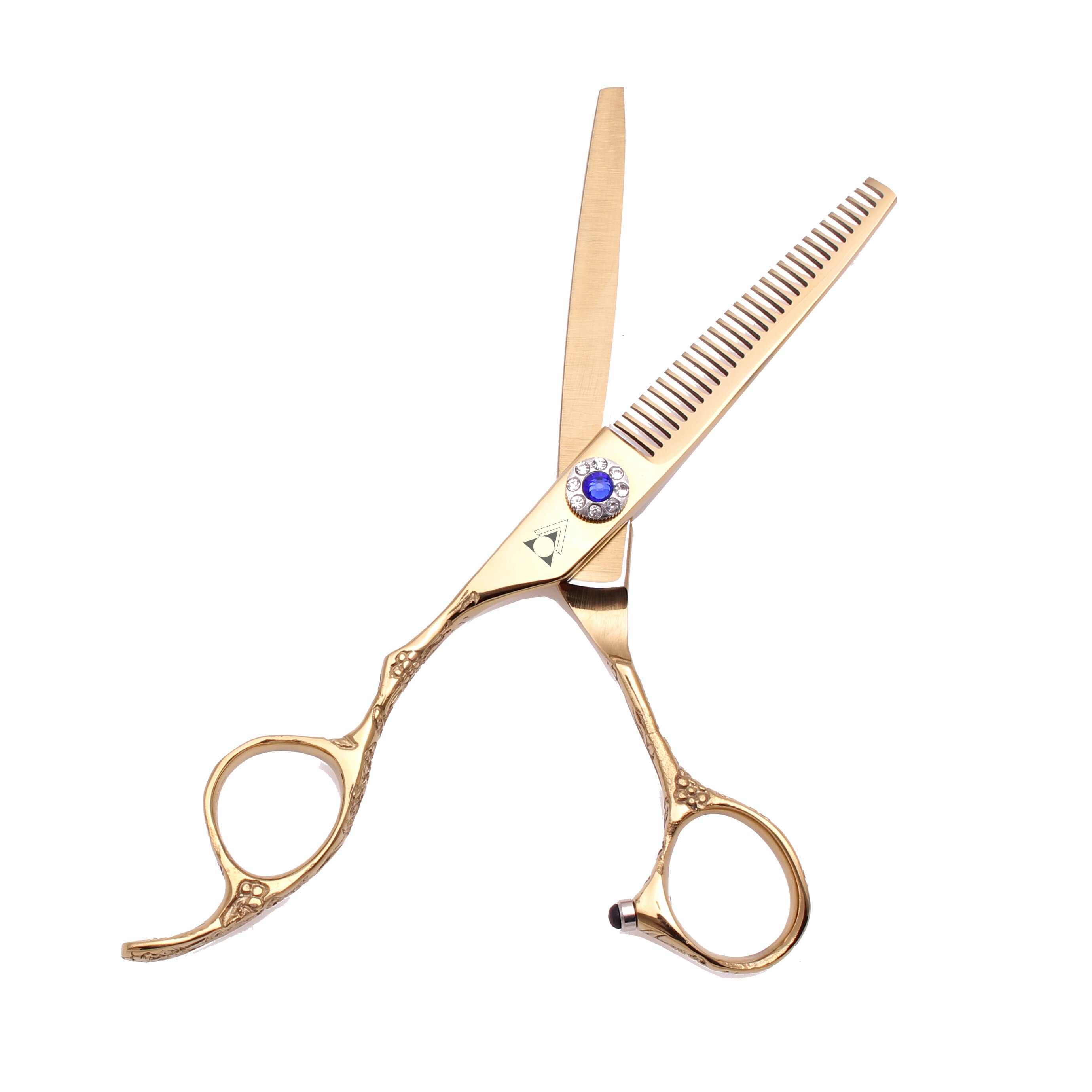 5.5 6.0 Barber Scissors Left Handed Hair Scissors 440C Japan Hairdressing Scissor Thinning Shears Hairdresser 8002#