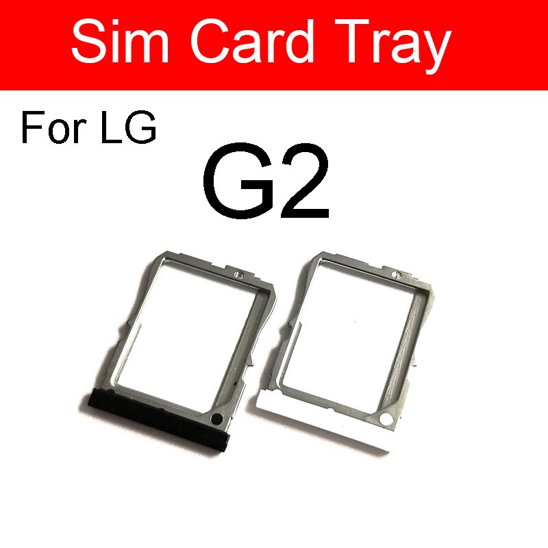 Sd memory sim-kort bakkeholder til lg  g2 g5 g6 g7 g8 g8x sim-kortlæser slot socket adapter reservedele tilbehør
