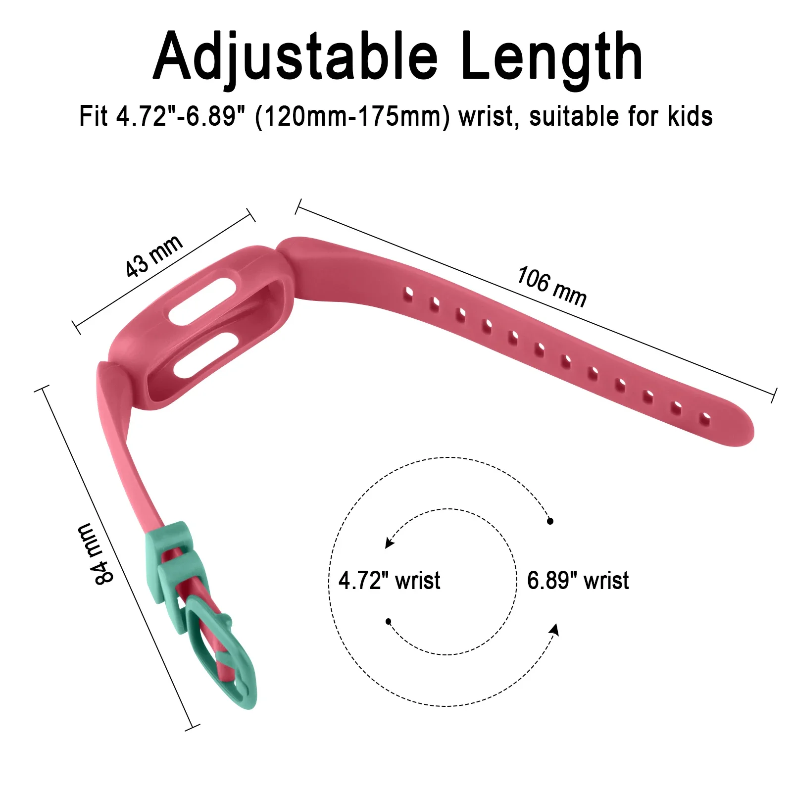 Correa para Fitbit Ace 3 2 bandas para pulsera infantil para Fitbit Luxe Inspire/inspire 2/inspire HR pulsera de repuesto