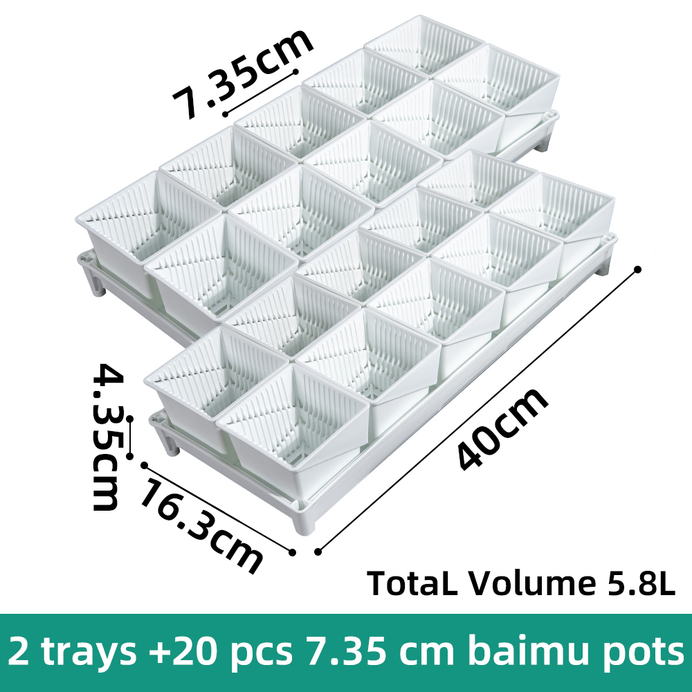 Multisize Meshpot Flower Pots Succulent Cactus Plants Nursery Pots Plant Pot with holes Garden Accessories for Home Decoration