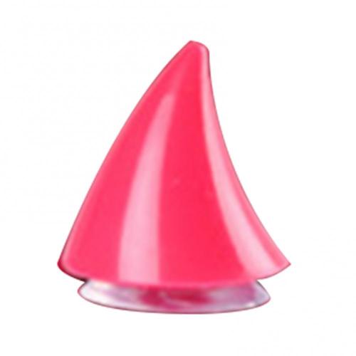 Cornes De Diable Avec Ventouse Pour Casque De Moto Décoration, Accessoire Pour Motocycliste, Visage Complet, 1 Pièce: Dark Pink