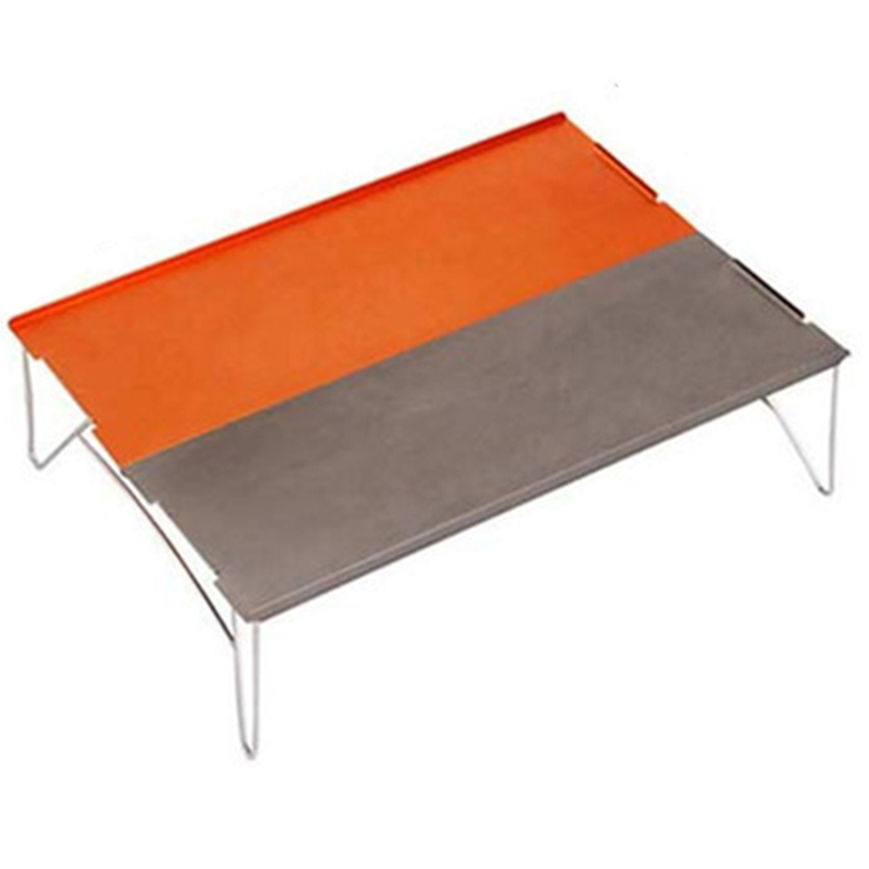 Mini mesas de Picnic ultraligeras, escritorio plegable portátil para exteriores, Camping, barbacoa, YS-BUY: Organ gray