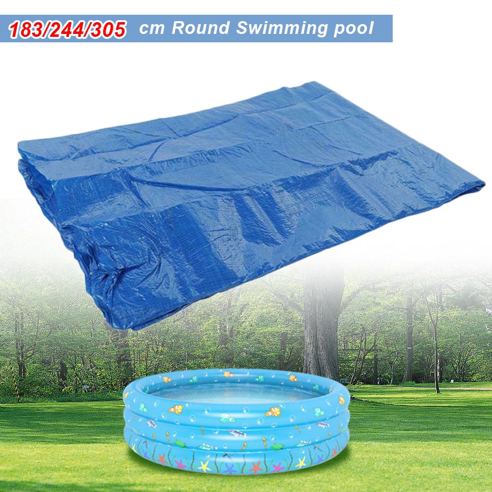 Large Size Swimming Pool Tub Cover Round Cloth Tarpaulin Waterproof Rain Cloth Inflatable Swimming Pool Dustproof Cover