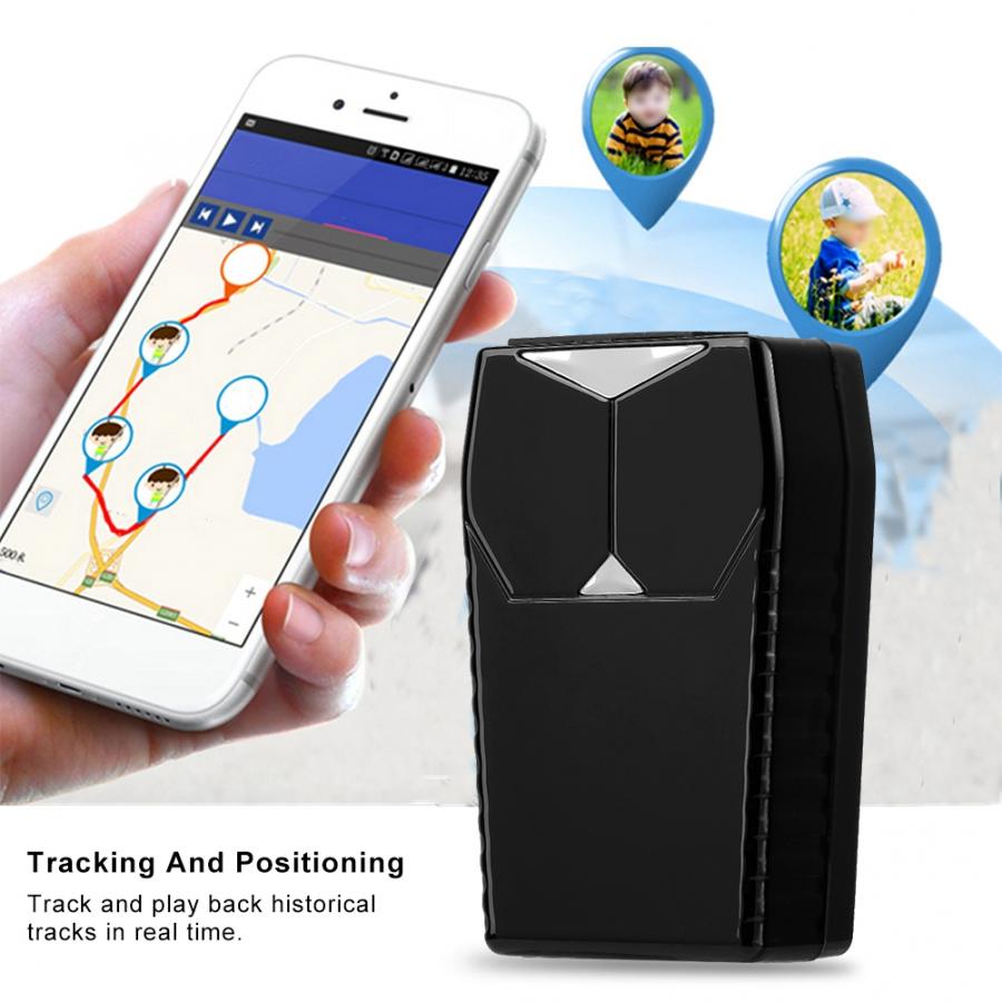 Portable GPS Vehicle People Security GPS Locator Safety Tracking Loss Prevention Black