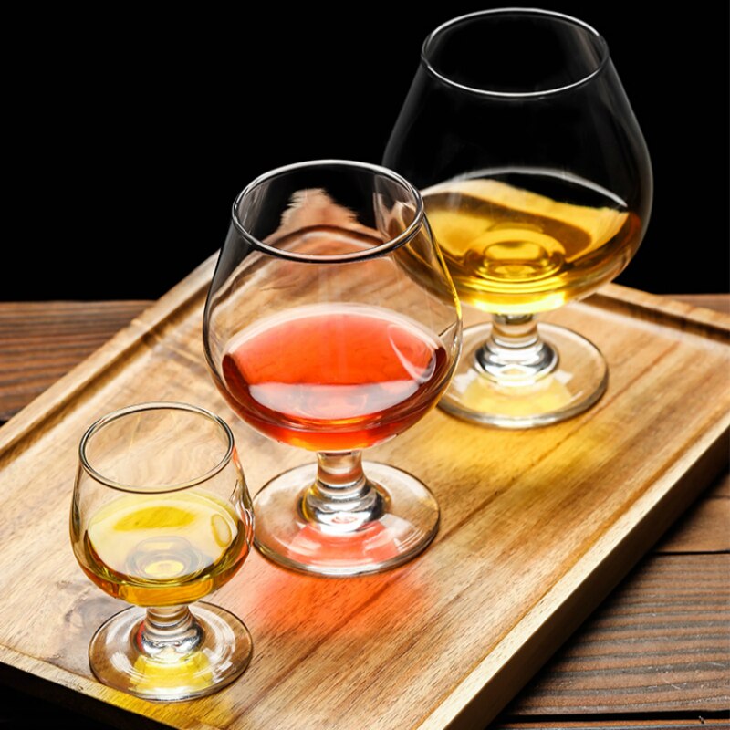 Cognac Brandy Glasstransparent Hoge Capaciteit Beker Rode Wijn Glas Scented Cup Pak Whisky Vodka Bar Restaurant Drinkbeker