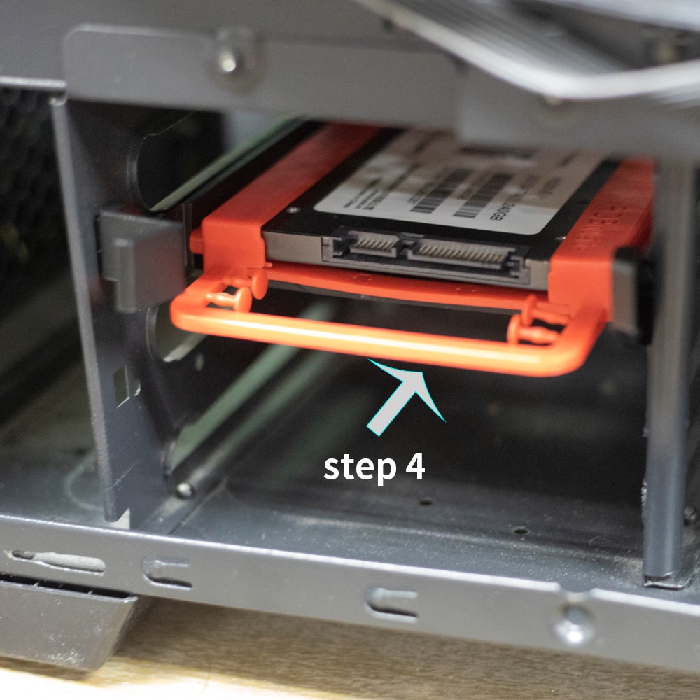 Kingchuxing-Soporte de plástico para disco duro SSD HHD de 2,5 a 3,5 pulgadas, adaptador de montaje, carcasa para PC de escritorio