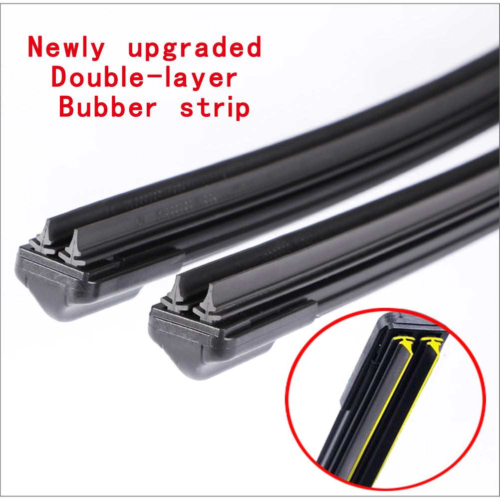 For Dacia Renault Duster Oroch HS PS HM SUV Pick Up 2022 Car Brush Double Rubber Windshield Wiper