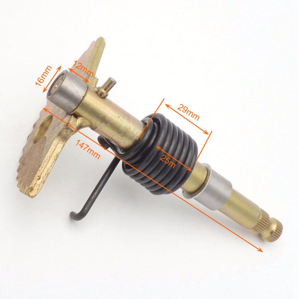 Buje de junta de resorte de eje de engranaje de arranque de motocicleta para piezas de Scooter motor Lifan Gy6 125cc 150cc Scooter ciclomotor