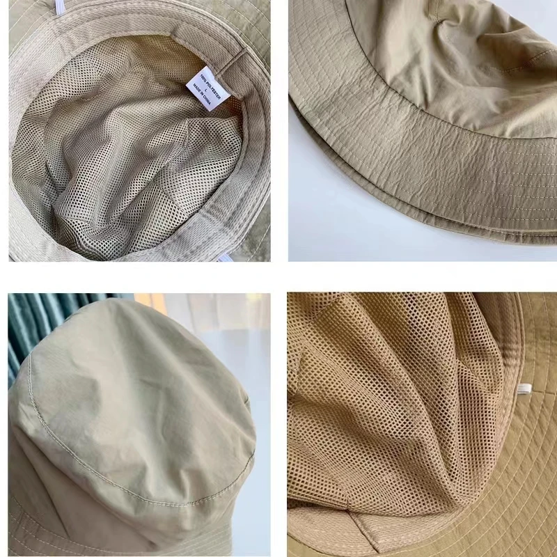 Plus Size Bucket Hat Men Women Summer Sun Protection Sun Hat Outdoor Waterproof Big Size XL Breathable Fisherman Hat Panama Bob