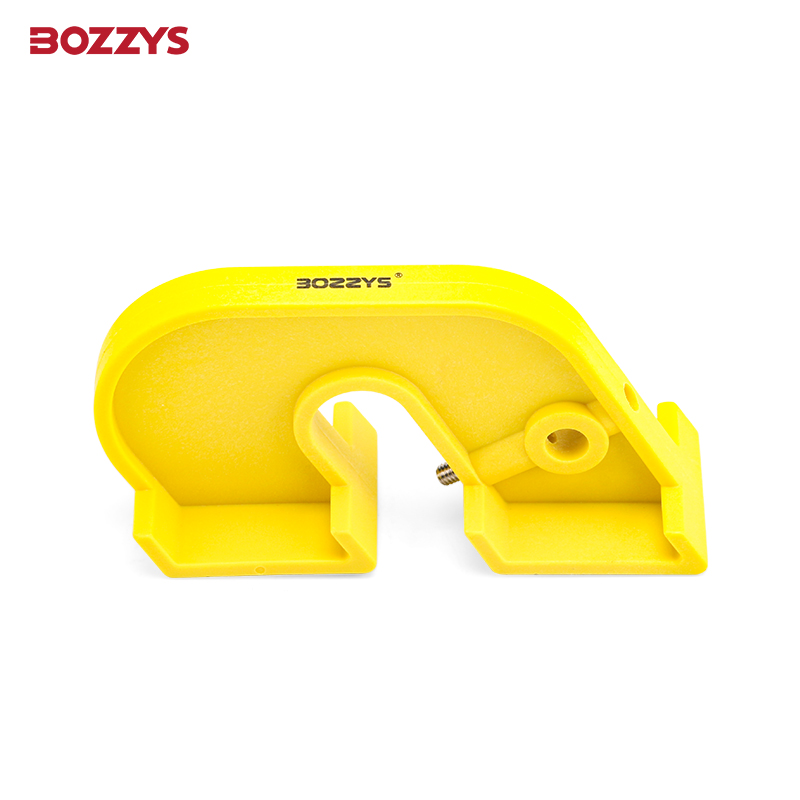 Extra Grote Plastic Stroomonderbreker Lockout Tagout-Apparaten Met Draaischroef Voor Industriële Elektrische Schakelaar: YELLOW