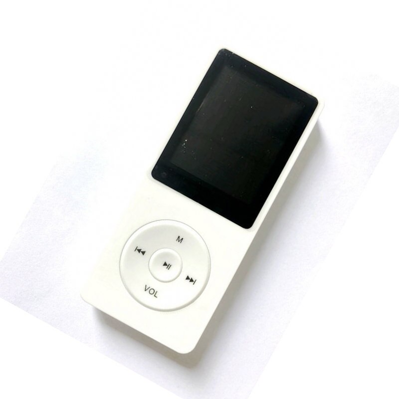 Mini usb MP3 Player With Built-in Speaker hifi speaker mp 3 player 16gb mp 4 Player 16gb with radio X02 walkman mp3-player: White / 8GB