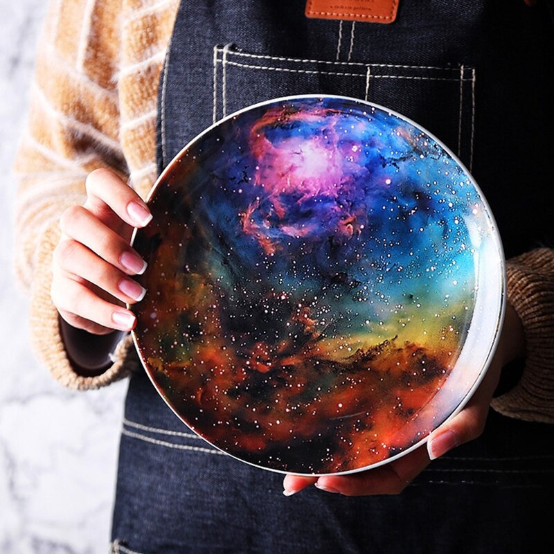 Sky Textured Ceramic Dinner Plate 26.8cm