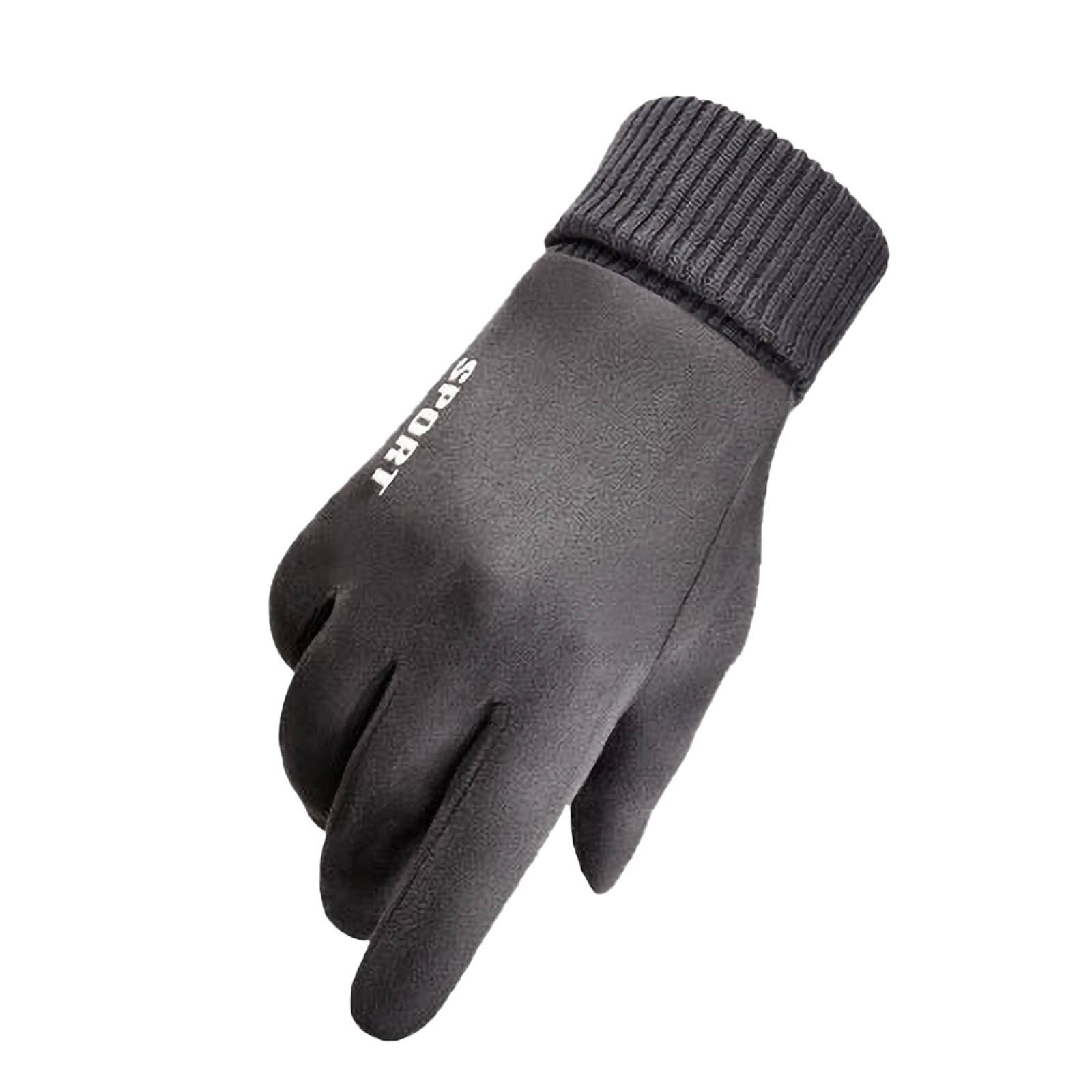 Gants de cyclisme pour hommes, imperméables, chauds, pour écran tactile, pour vélo d'extérieur, moto, pour l'équitation, #40, hiver