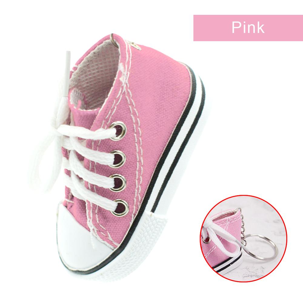 Bicycle Foot Support Small Shoes Motorcycle Bracket Side Tripod Standing Expansion Board Mini Shoes Key Chain Bike Accessories: Pink