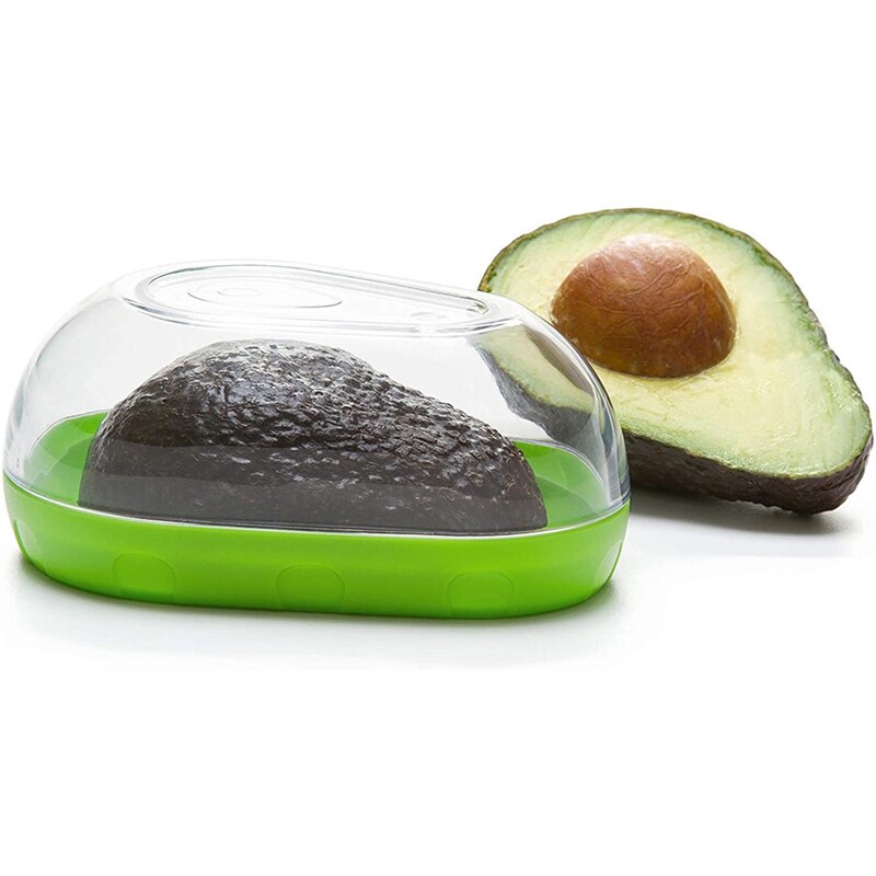 Avocado Opbergdoos Herbruikbare Avocado Saver Plastic Fruit Container Vers Houden Doos Keuken Groente Voedsel Organizer Scherper: TP