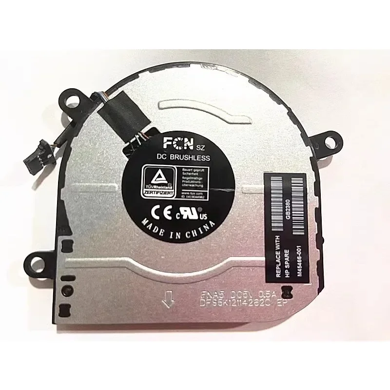 M45465-001 m45466-001 cpu-kjølevifte til hp misunne  x360 15m-eu 15m-es 15t-es 15z-eu 15/ es  w149 w150: Blå