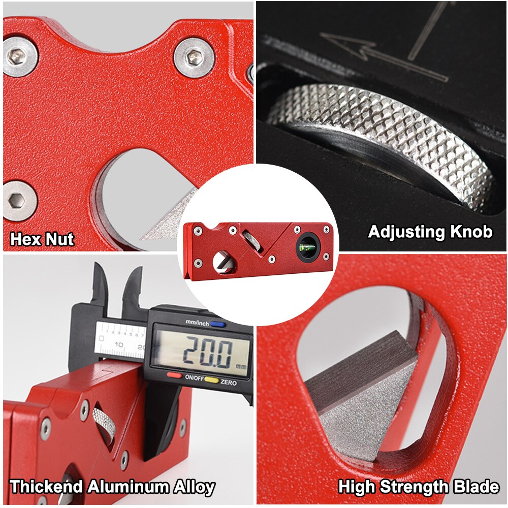 Mini Wood Hand Planer Woodworking DIY Chamfering Tool Trimming Planer 45 Degree Angle Corner Shaving Woodcraft Deburring Tool