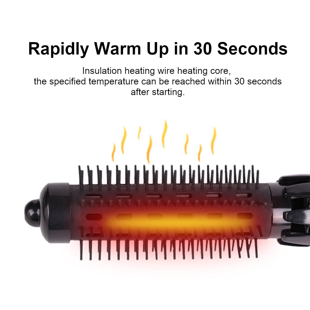 4 in 1 Hair Dryer Brush Hair Straightener Curler Comb Negative Ion Air Roller Electric Blow Hairdryer Hair Styling Tools